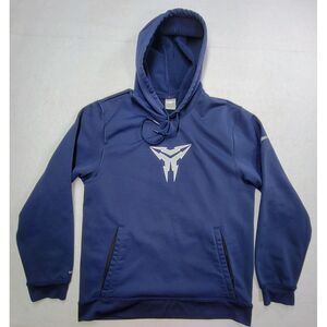 Nike Blue Hoodie with White Logo